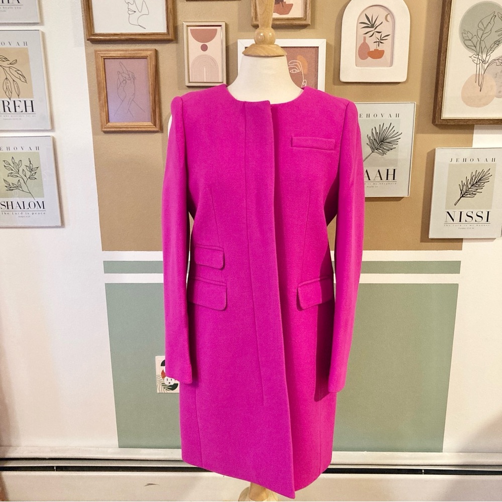 J. CREW Double Cloth Symphony Wool Coat